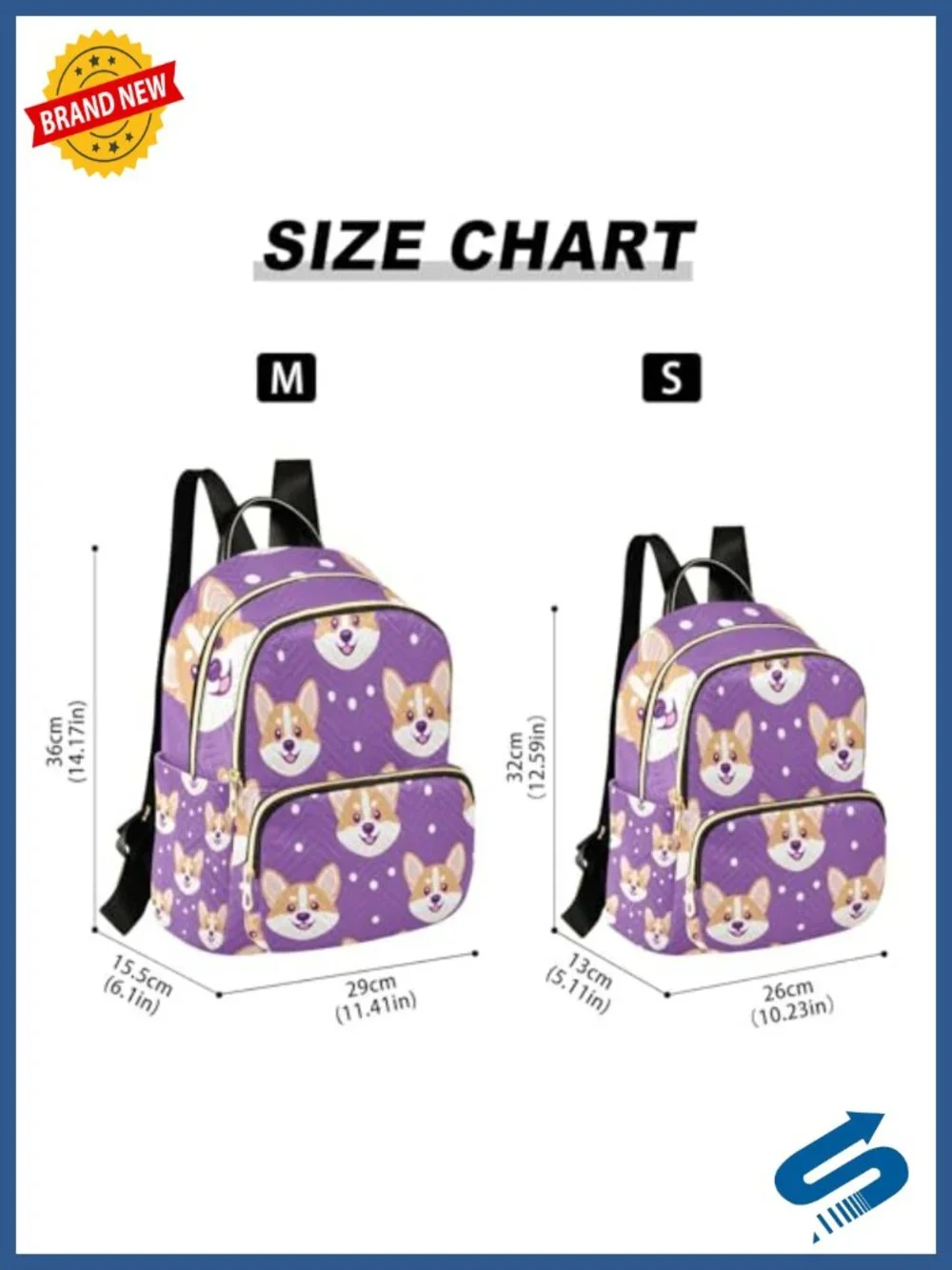 Quilted Polyester Backpack Purse Fashion Daypack Shoulder Bag Lightweight